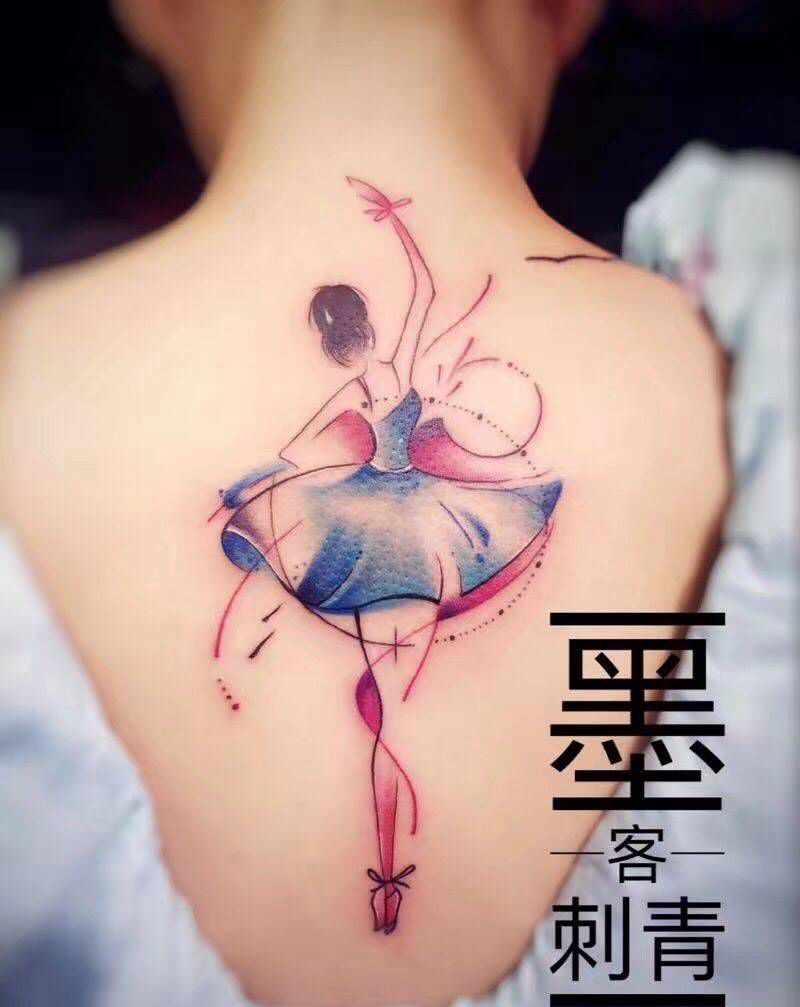 小清新纹身图片