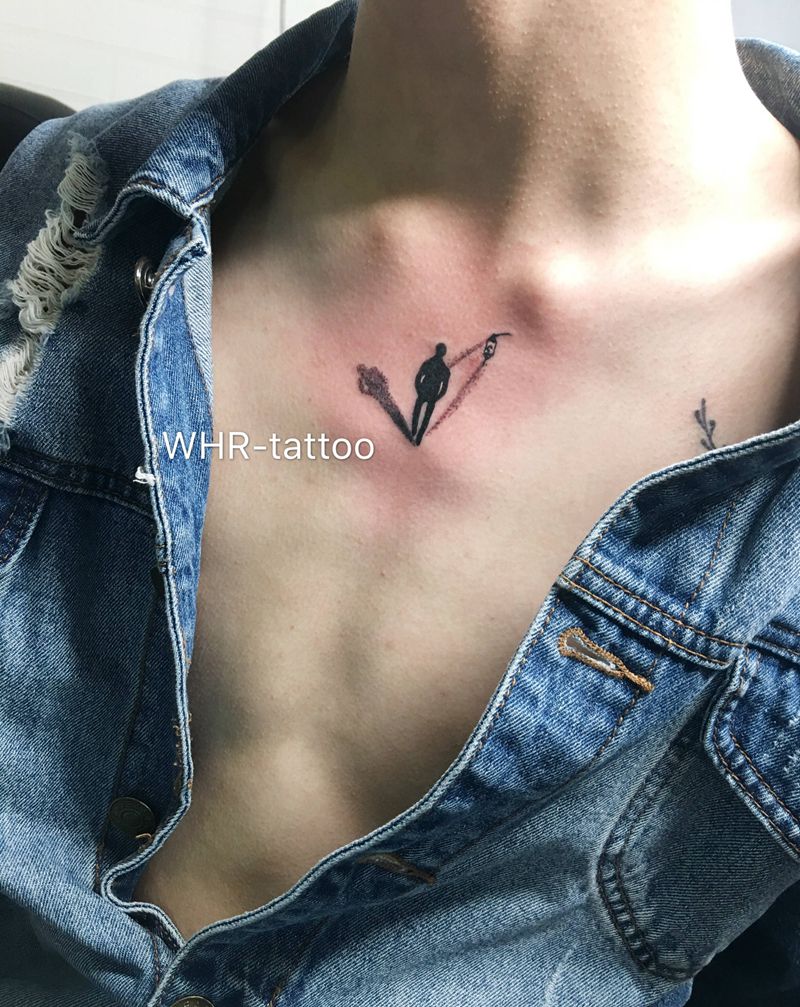 影子纹身图片
