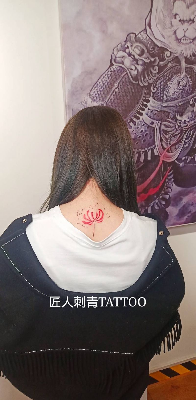 匠人刺青纹身图片_背部纹身图案