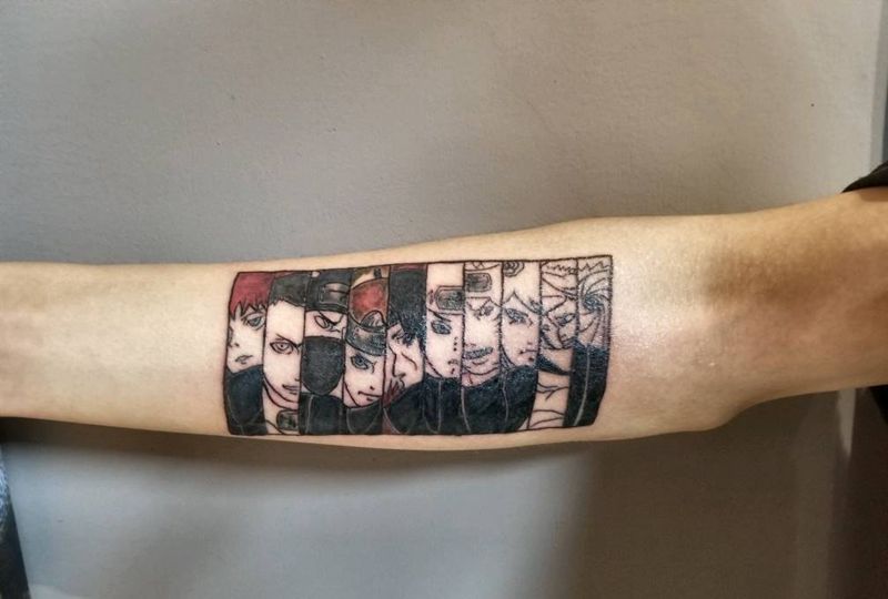 火影忍者(未完)纹身图片