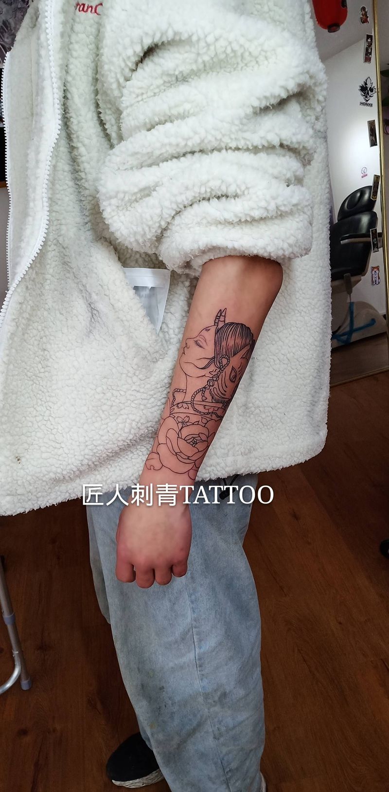 匠人刺青纹身图片_手臂纹身图案