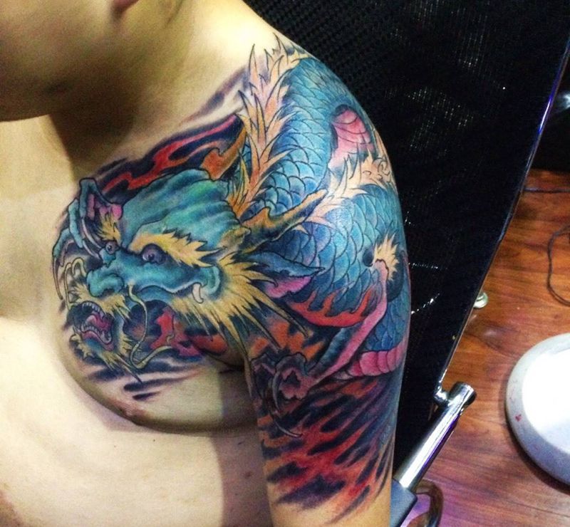 遮盖作品纹身图片