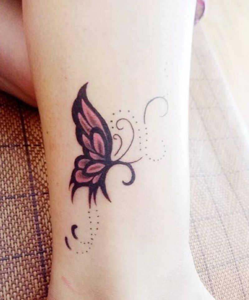 蝴蝶纹身图片