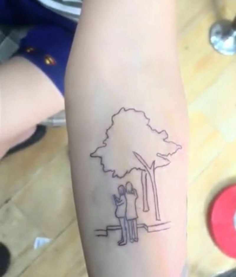 简笔纹身图片