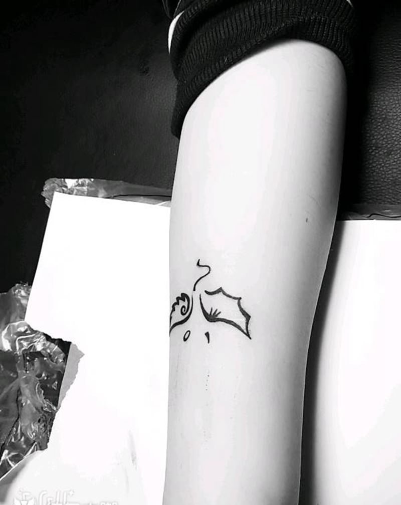 恶魔与天使纹身图片