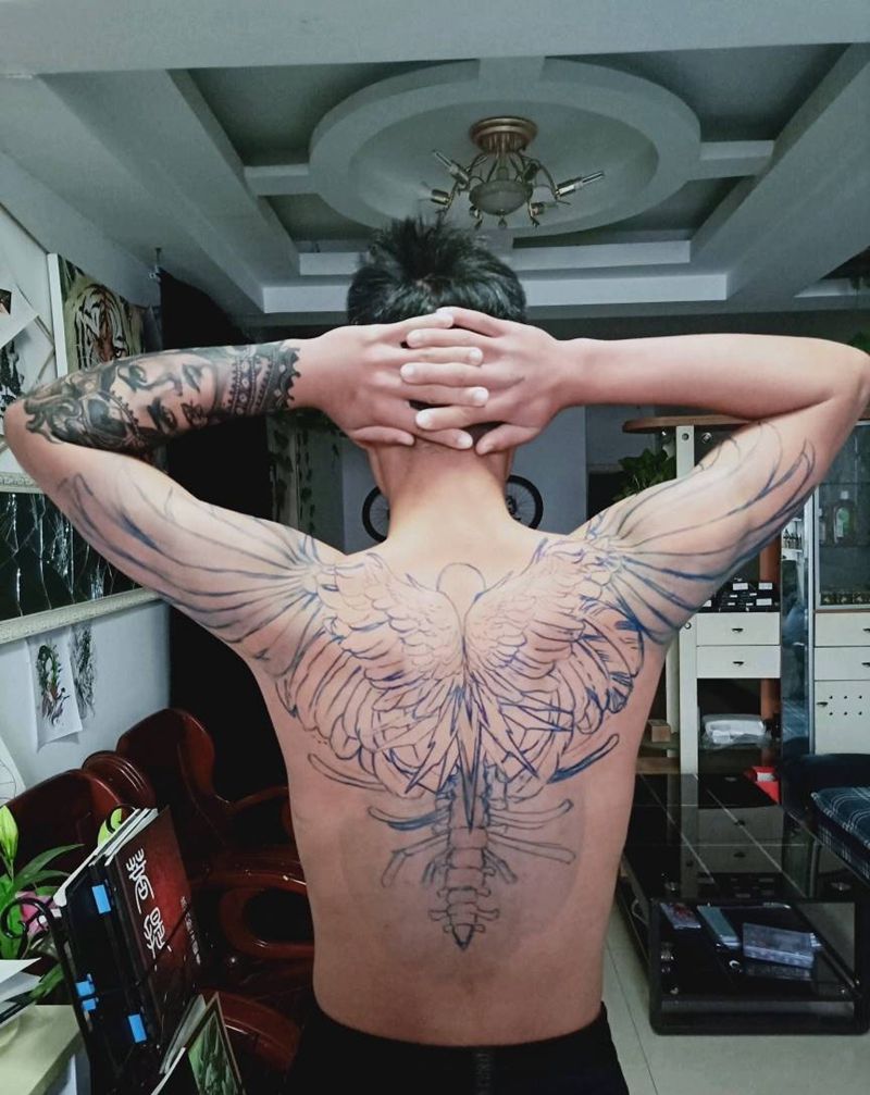 臂膀，未完待续纹身图片