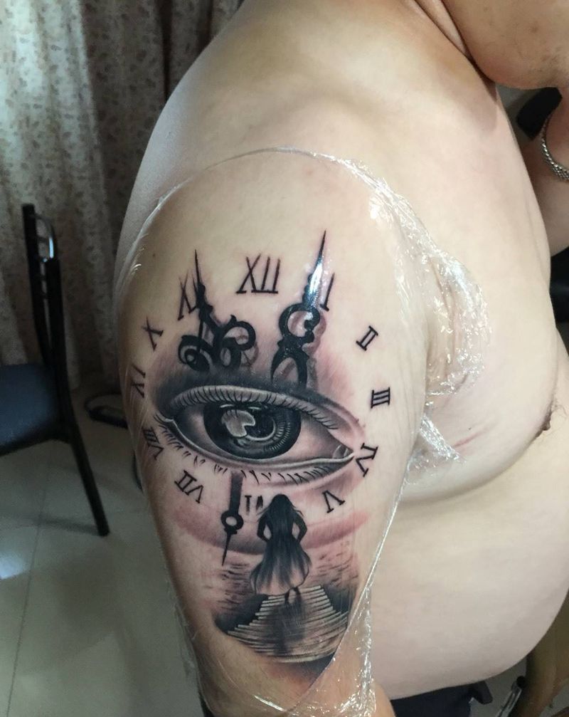 欧美风纹身图片