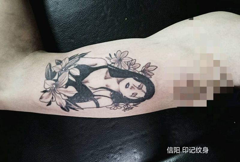 小清新纹身图片