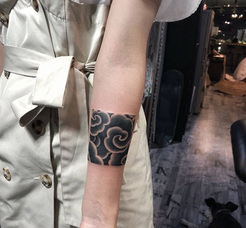 祥云纹身图片