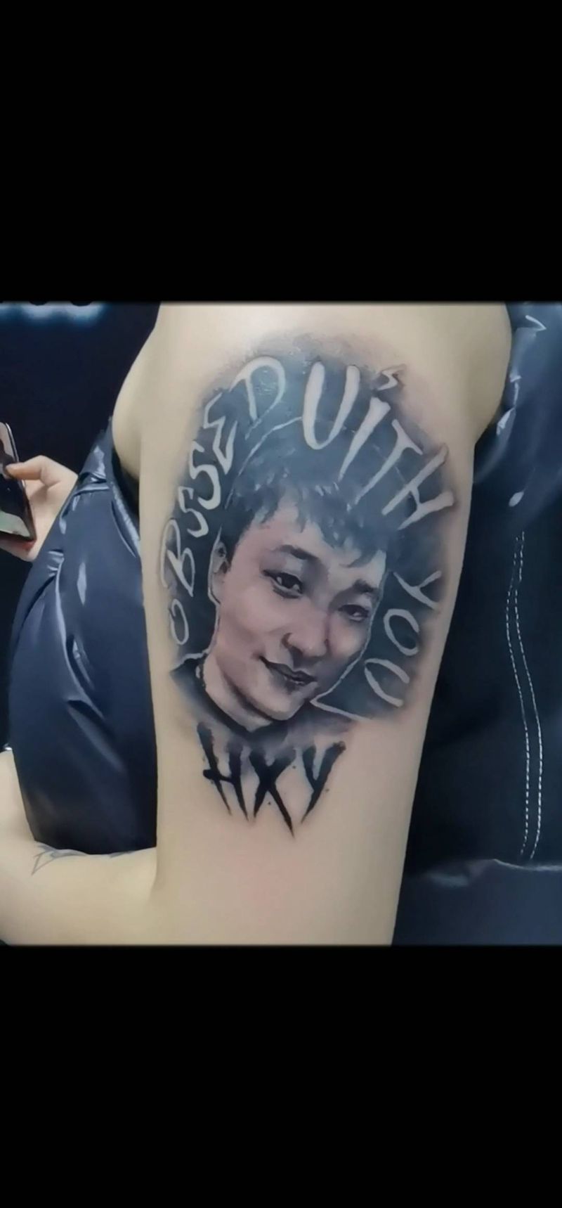 肖像纹身图片_手臂纹身图案