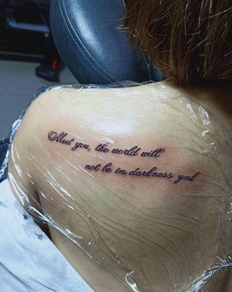 字母情侣纹身图片