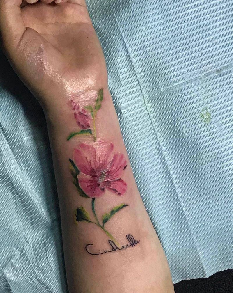 花，遮盖纹身图片