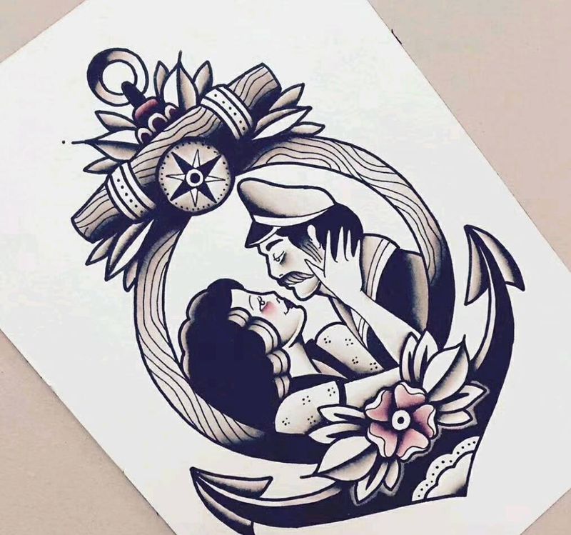 old school纹身图片