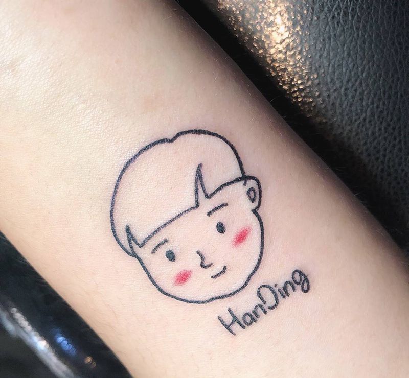 妈妈的宝贝儿纹身图片