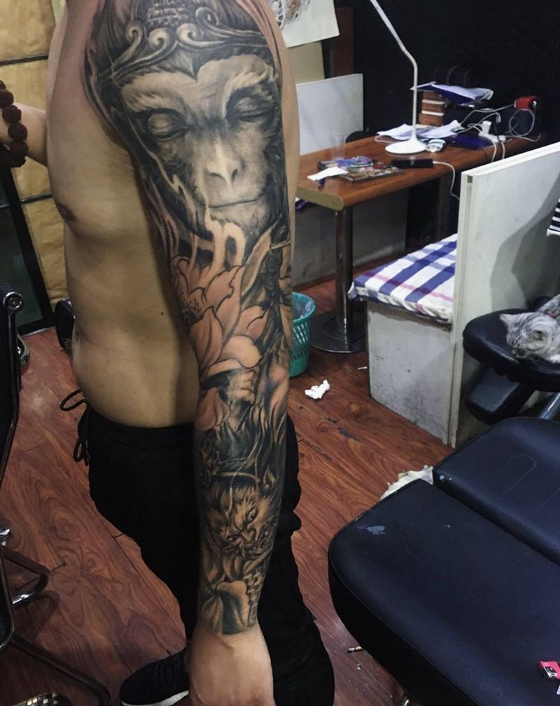 一生所爱纹身图片