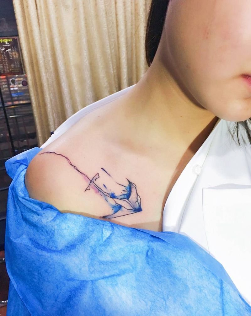 断了线的风筝纹身图片