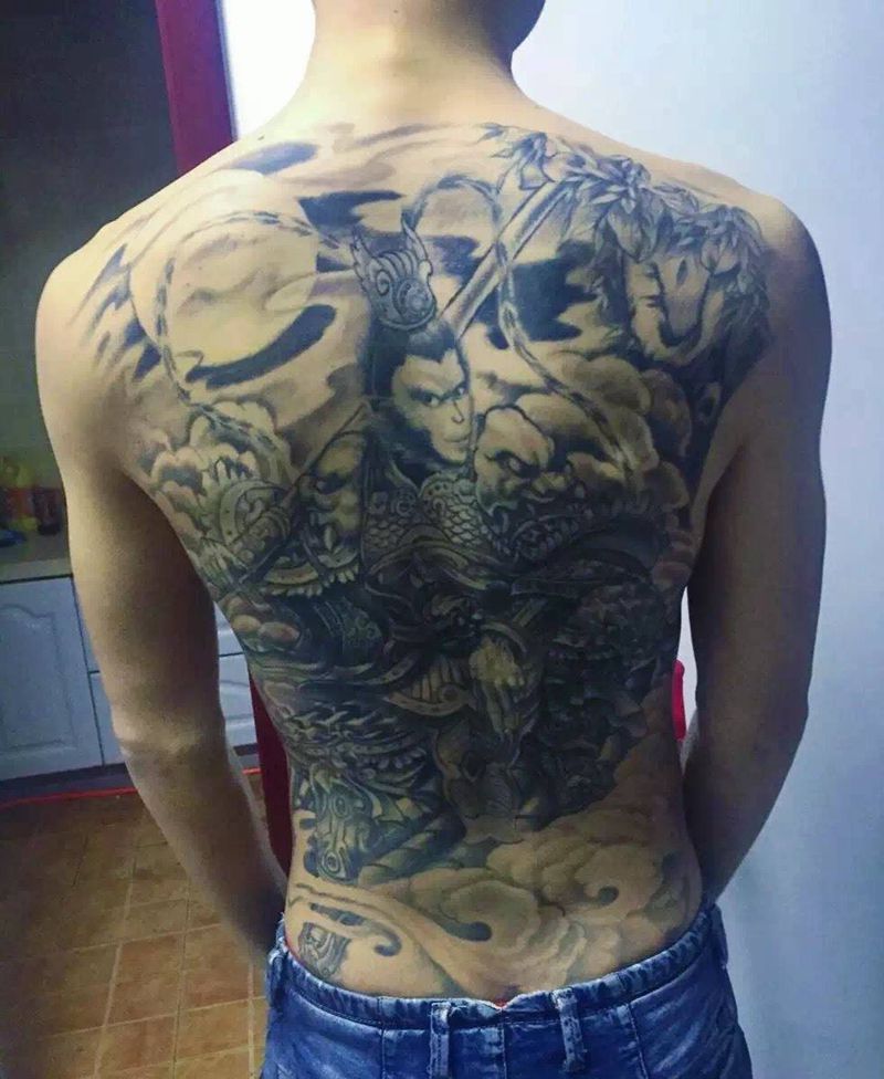 妖怪哪里逃纹身图片