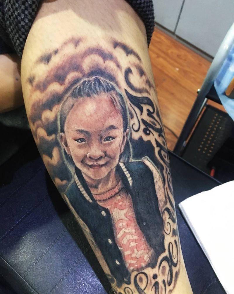 肖像纹身图片