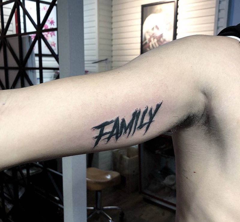 family纹身图片