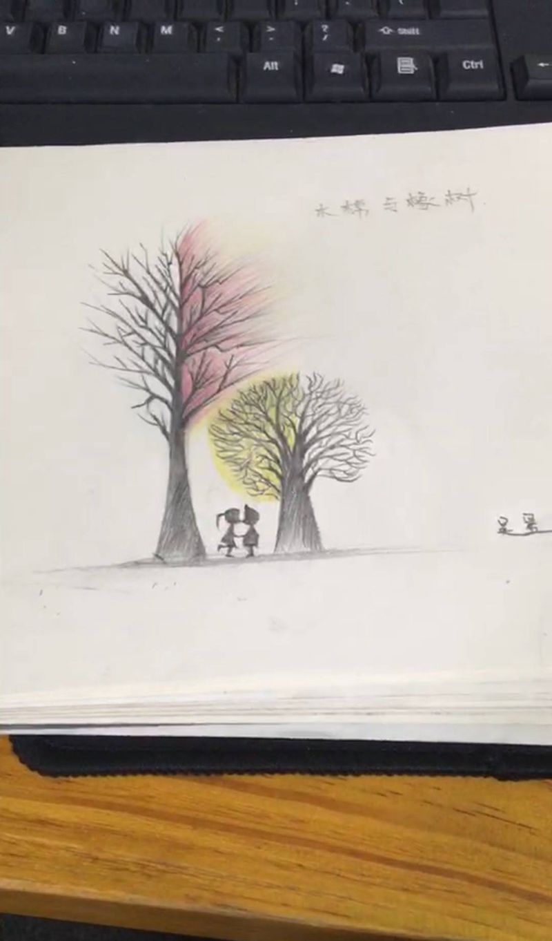 木棉与橡树纹身图片