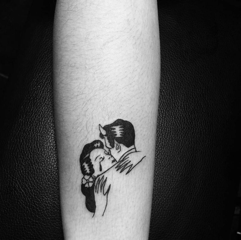 这是什么风格纹身图片