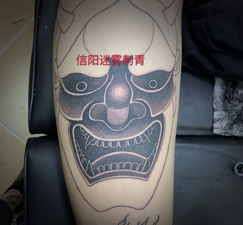 般若纹身图片_老传统纹身图案