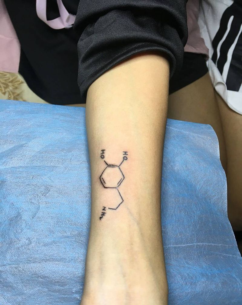 多巴胺纹身图片