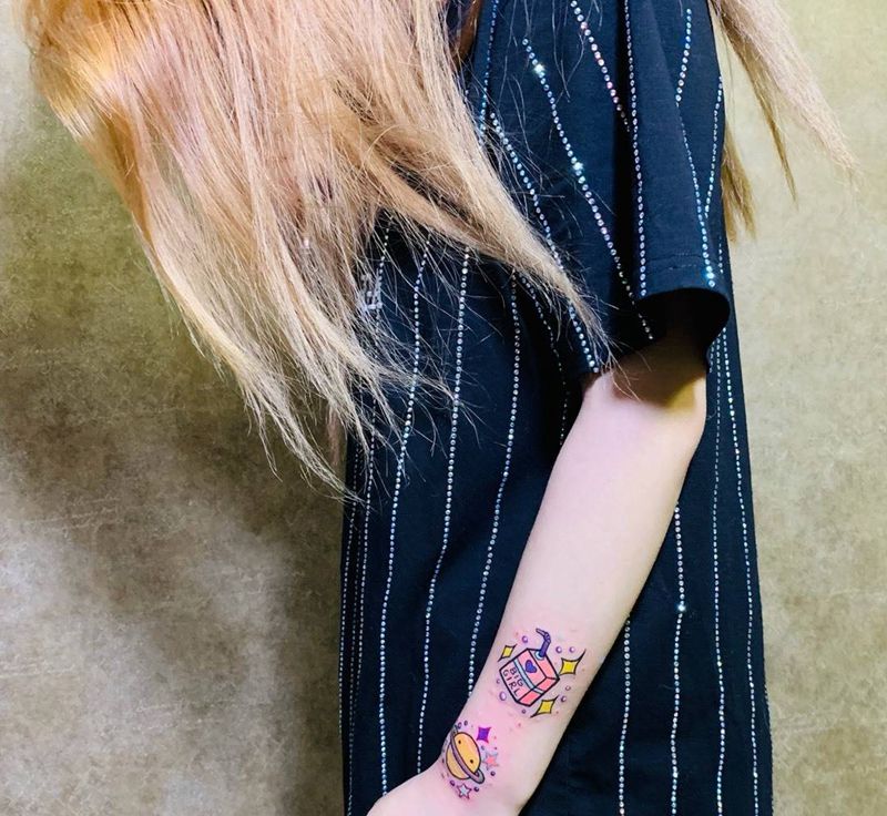 小清新纹身图片