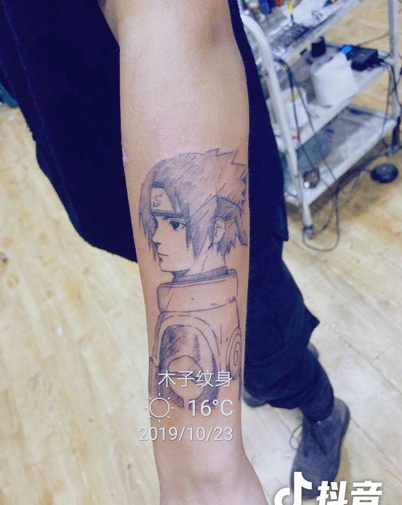 火影纹身图片_手臂纹身图案