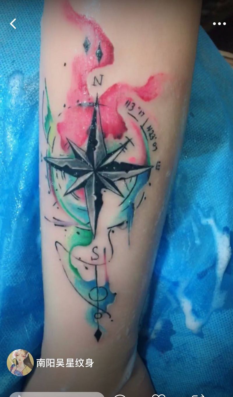 遮盖疤痕纹身图片