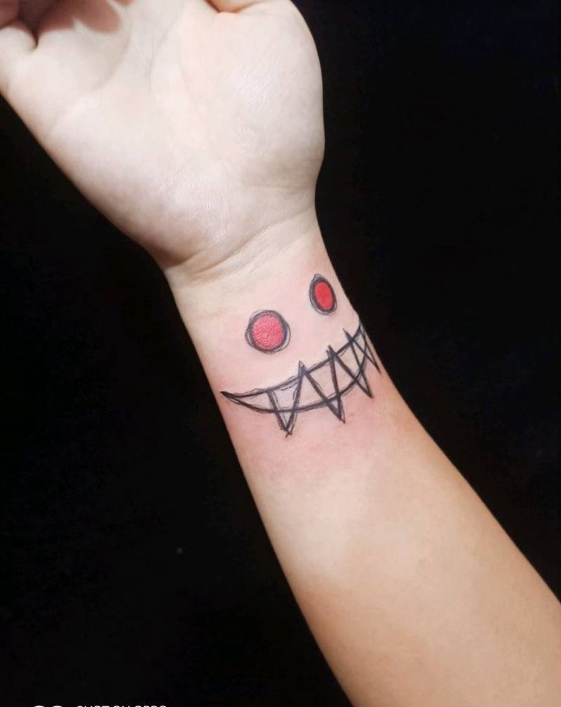 手腕小图纹身图片_几何纹身图案