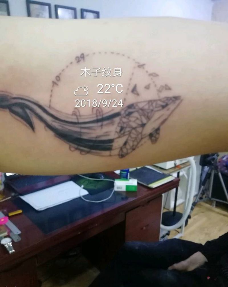 鲸纹身图片