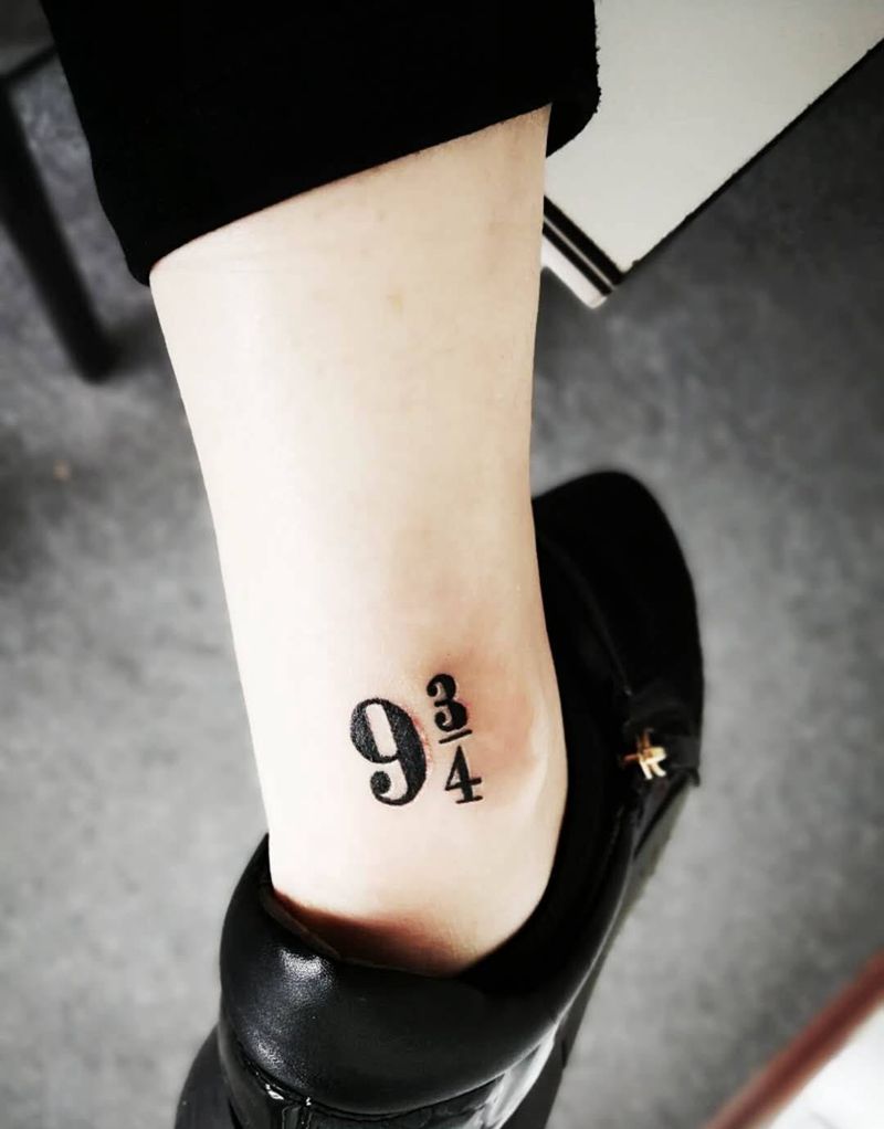 93/4纹身图片