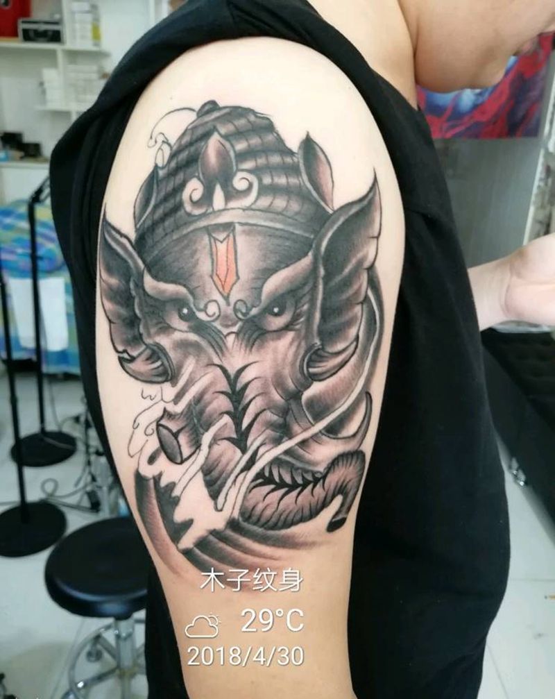 象神修改纹身图片