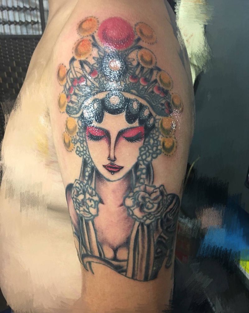 修改上色纹身图片