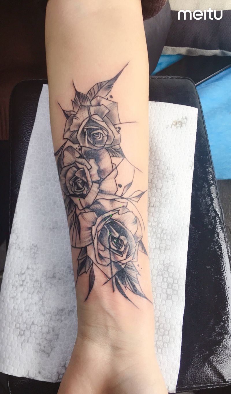 遮盖纹身图片_手臂纹身图案