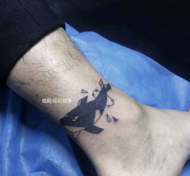 遮盖纹身图片_脚部纹身图案