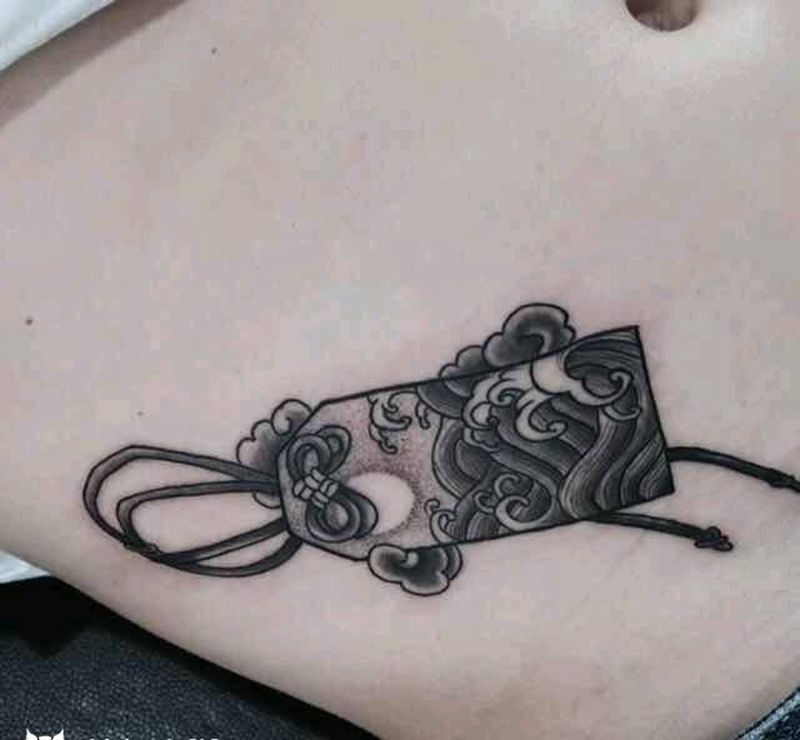 日式小牌纹身图片