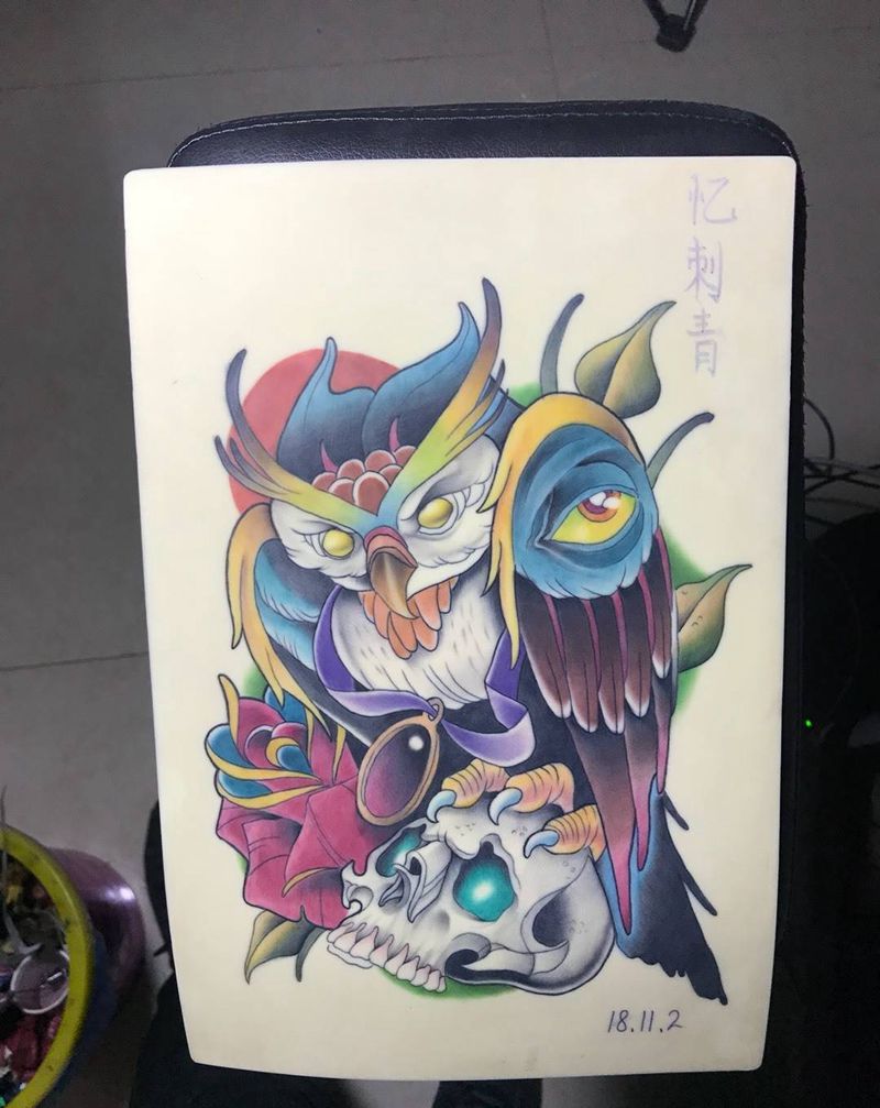 欧美风格纹身图片