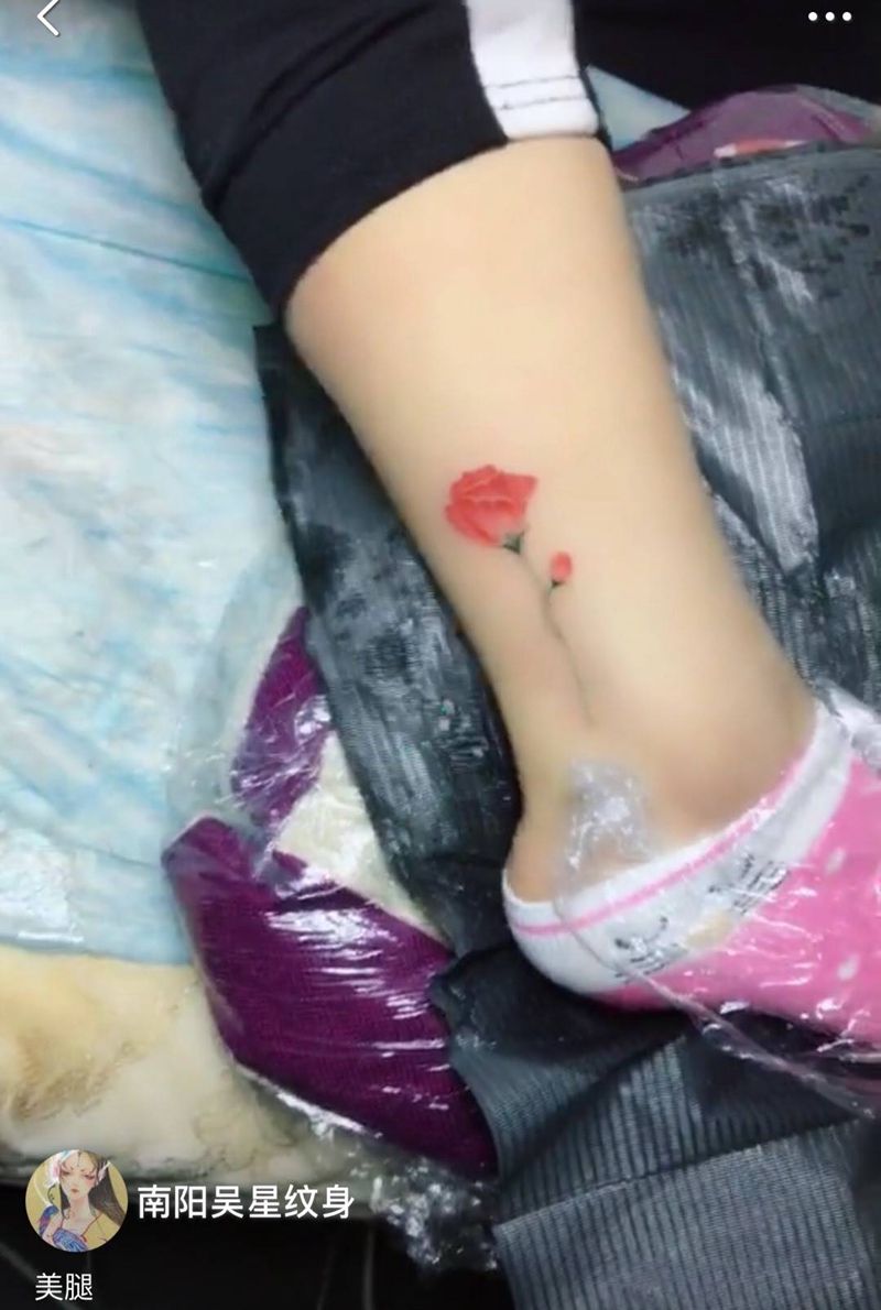 郁金香纹身图片