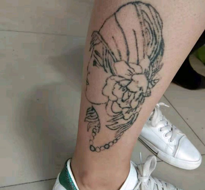 修改纹身纹身图片_腿部纹身图案