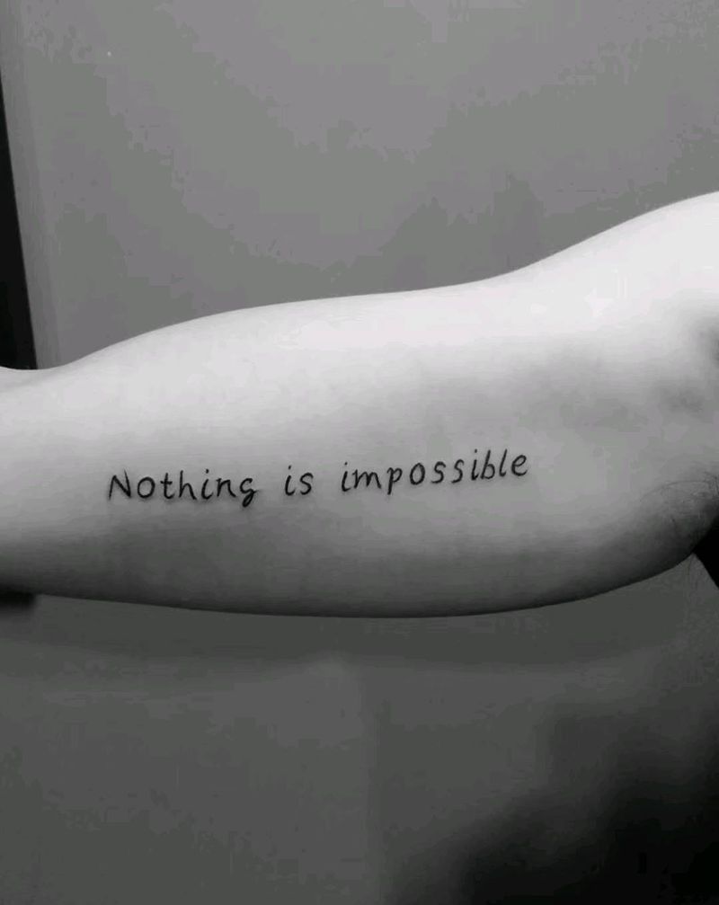 两个英文纹身图片