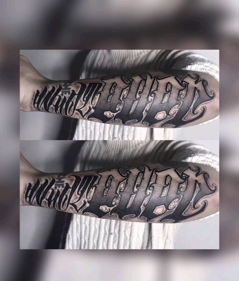 UVB2纹身图片_手臂手部纹身图案