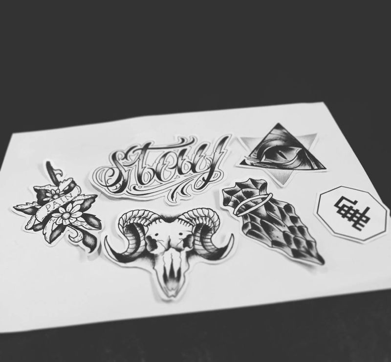 Wendy部分作品纹身图片