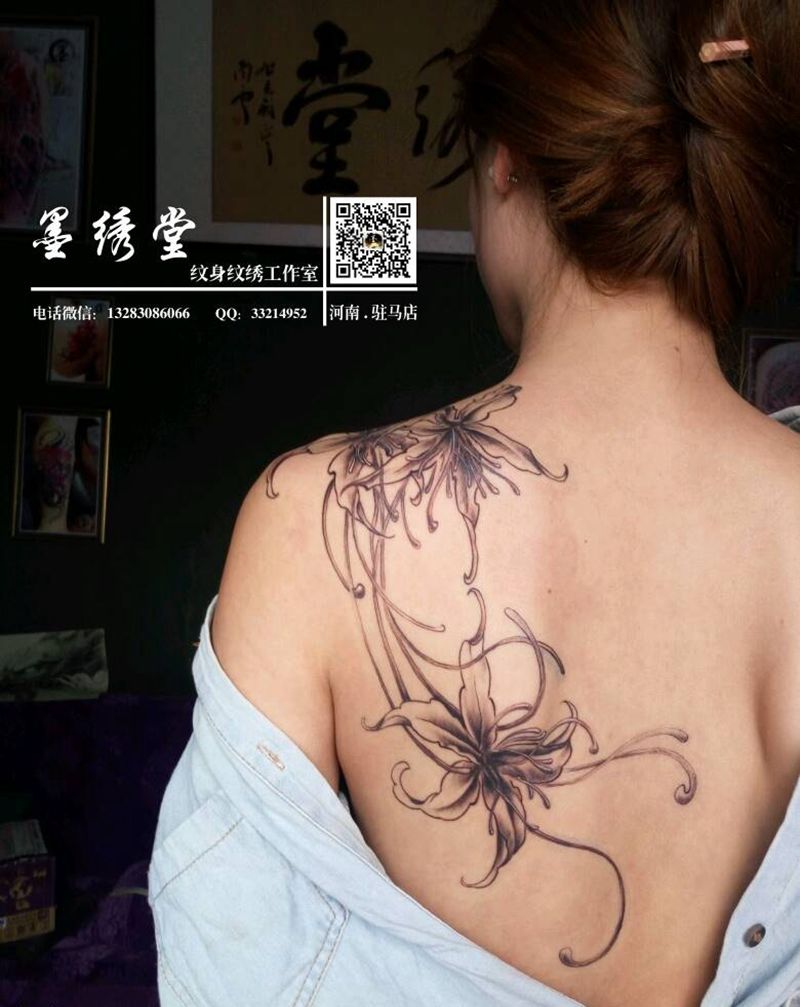 彼岸花……纹身图片