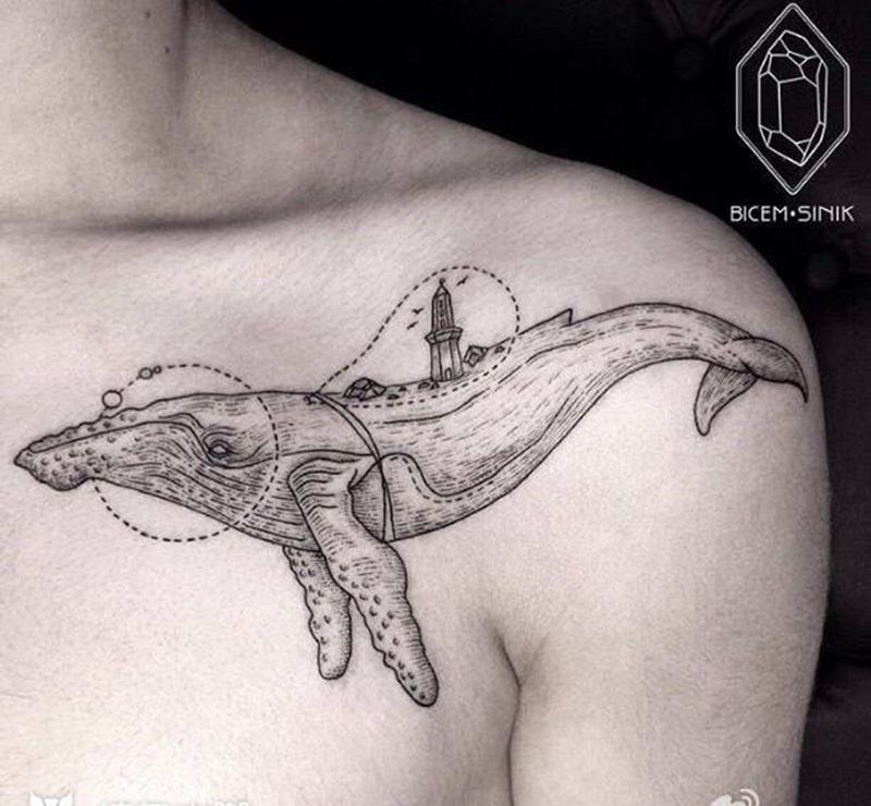 最近不分享水彩了纹身图片_花臂Tattoo纹身图案