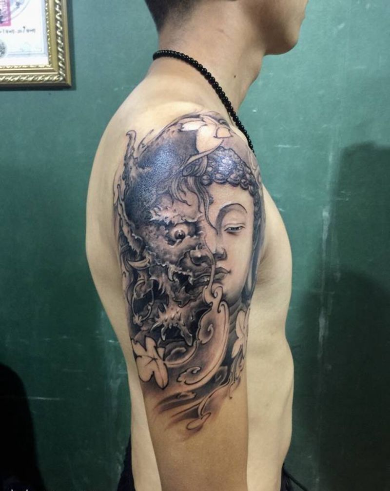 一念之间纹身图片