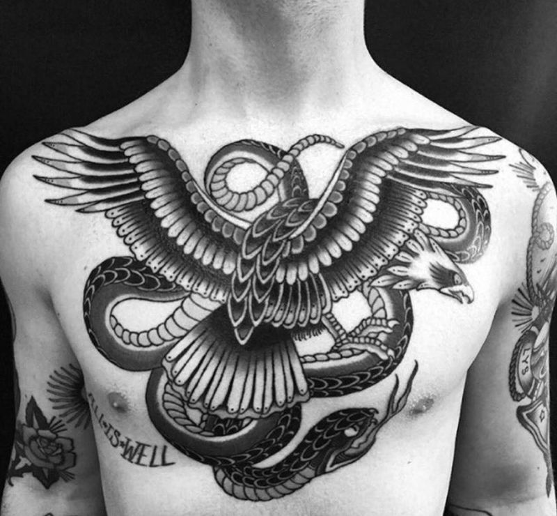 Oldschool纹身图片