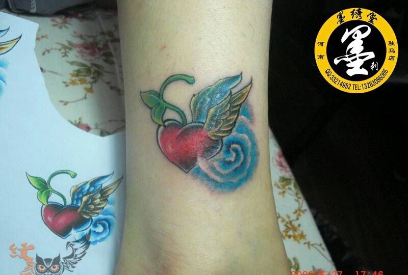 色彩小图纹身图片