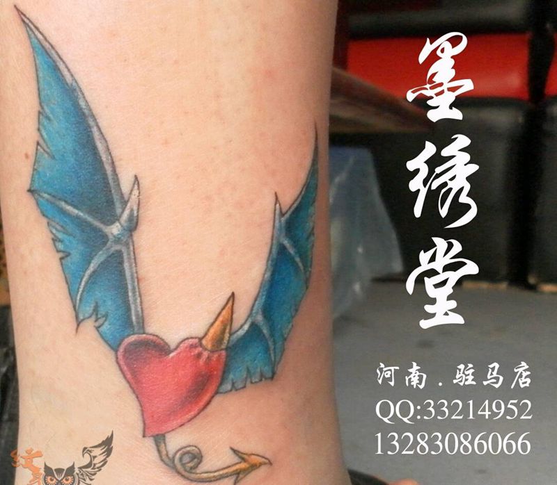 小色彩纹身图片